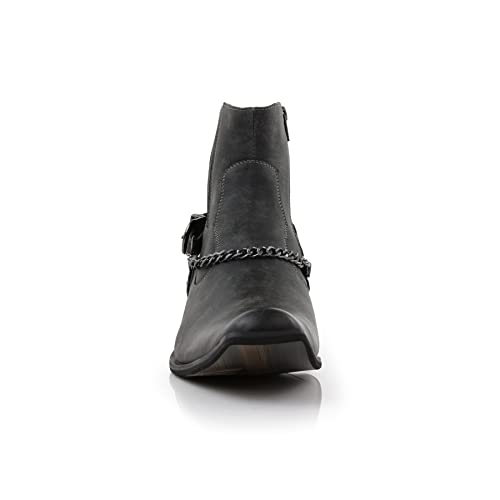 Image of Ferro Aldo Men's Western Boot Collection | Casual & Dress Ankle Boots in Cowboy, Chelsea, & Biker Styles for Men