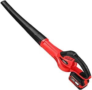 Cordless Leaf Blower, Leaf Blower 88V Li-Ion Battery Powered Hair Dryer, Electric Leaf Blower, Lawn Care Output, Lightweight Rechargeable Hair Dryer for Leaf Blowing, Includes Snow and Dust Batteries