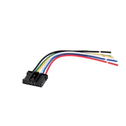 Kit Réparation de Câble de Feu Arrière 6 Pôles Compatible avec Citroën C3, C4, DS4, Berlingo, Dacia Duster, Logan, Fiat Scudo, Peugeot 206, 207, 208, 308,...