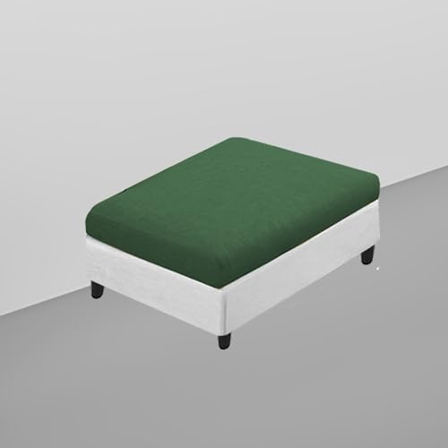 Image of Koza RHS 8 Seater L Shape Sofa Set with Center Table for Living Room (Green Grey Fabric) Premium Fabric Sofa