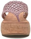 Lucky Brand Women's Jaslene Platform Thong Sandal Wedge, Lilas, 6.5 | Image 2