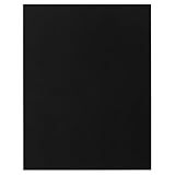 LUXPaper 8.5” x 11” Cardstock for Crafts and Cards in 100 lb. Black Linen, Scrapbook Supplies, 50 Pack (Black)