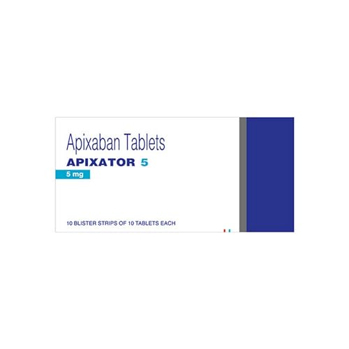 Apixator 5mg - Strip of 10 Tablets