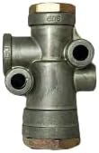 Generic TR-3 280758 Metal Inversion Valve (2/2 Port, 1/2 in Compression Inlet, 1/2 in NPT Outlet, Brass Body)