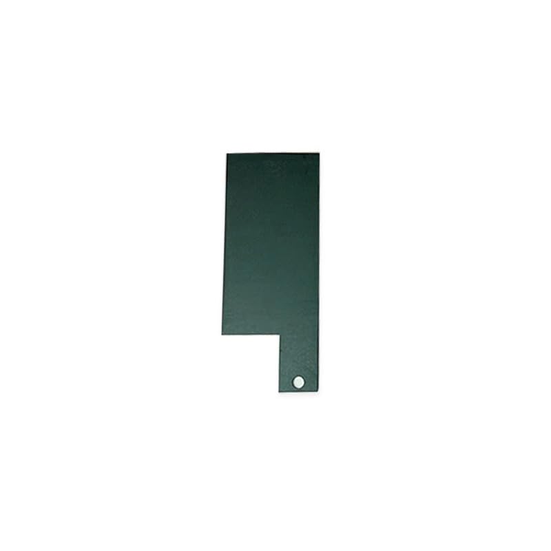 Électrode de titane d'antimony 100x100mm avec plaque d'étain intégrée pour cellule