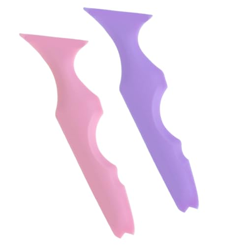 Set 2 plantillas de silicona para delinear ojos y labios miniatura 1