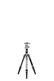 Benro Aluminum Travel Tripod & VX20 Dual-Pan Ball Head Kit – Ultra-Compact 5-Section Stand with 22 lb Capacity, Reversible Legs + Monopod Mode for Outdoor Photo & Video Work (FBAT05AVX20)