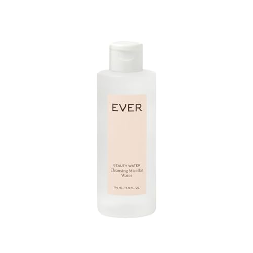 EVER Beauty Water - Cleansing Micellar Water, Eye Makeup Remover, Rose Water Cleanser, Sensitive Skin Water Makeup Remover