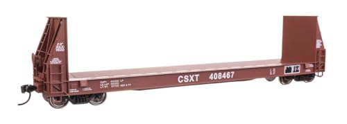 Walthers Proto 920-104517 HO Scale 50' Sieco Pulpwood Flatcar - Ready to Run - CSX #408467