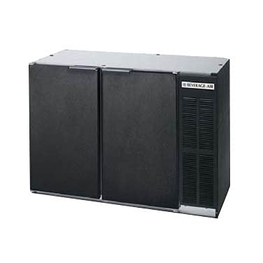 Beverage Air BB48HC-1-F-B-27 Two-Section Refrigerated Food Rated Back Bar Storage Cabinet, NSF