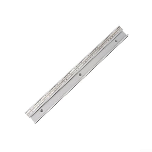 Pista de inglete de aleación de aluminio con ranura en T fácil de usar con un sistema de escala integrado para mediciones rápidas en carpintería (40 cm)