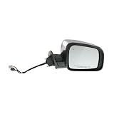 Power Heated Door Side Mirror Assembly for Jeep Grand Cherokee Right Side – Chrome Finish with Memory Recall and Integrated Signal Light