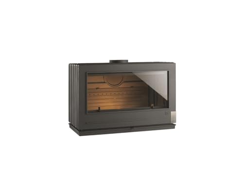 Poêle À Bois Fonte 12kw Anthracite - 9128-04