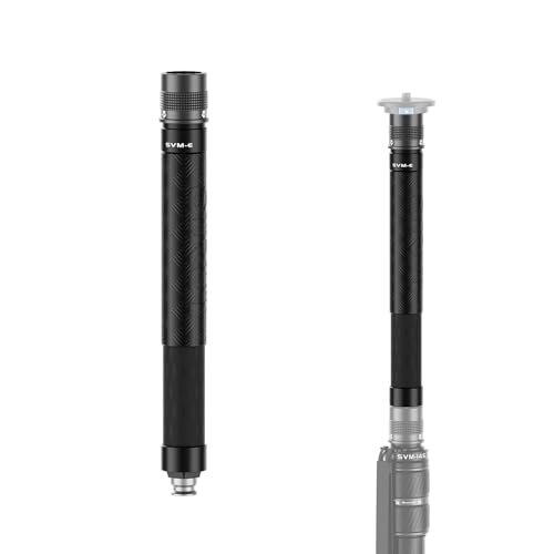 SIRUI SVM-E Kohlefaser-Verlängerungsstange für Kamera-Einbeinstativ der P-Serie und SVM-Serie, 32 cm (12,6 Zoll), 0ne-Abschnitt, Schnellwechsel-Verlängerungsrohr