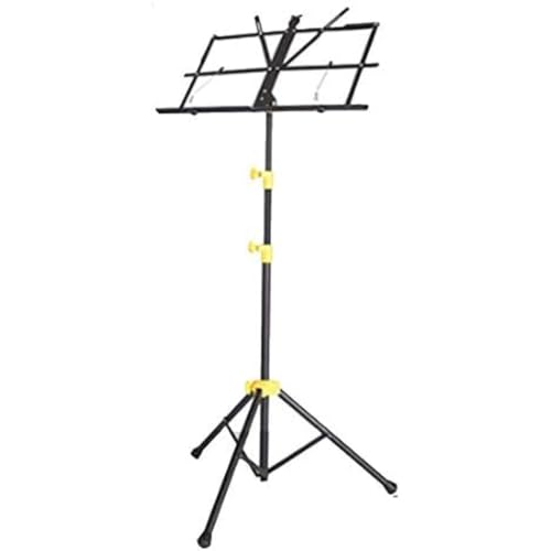 Lekolock 譜面台 軽量 コンパクト 楽譜スタンド 譜面台 軽量 楽譜スタンド 65-180cm 楽譜スタンド 譜面台 軽量 楽譜スタンド折りたたみ式 ポータブル 調節可能な高さ 軽量 コンパクト 伸縮可能 譜面立て クリップホルダー キャリングバッ