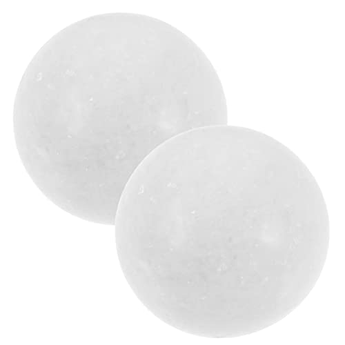 1 Set Palla Da Ginnastica Palline Massaggio Massaggia Le Antistress Massaggio Rotolanti Ginnastica Cinesi Palloni Meditazione Cina Bianca Fitness Polso