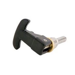 Southco N2-2-100-01-5 Compression Latch, Lift and Turn Latches, Non-Locking, No Cup, Steel, Black