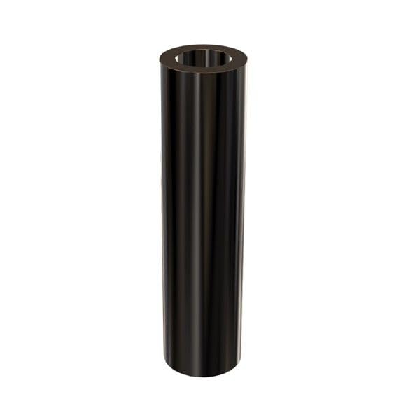 Aluminum Spacer Black 1/2" OD x 5/16" ID x Choose Your Length, Round Spacer Unthreaded Standoff Bushing Plain Finish, Fits Screws Bolts 5/16" or M8 by
