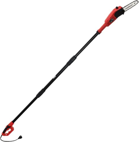Powersmart Pole Saw, 13-Foot Max Reach Electric Pole Saw For Tree Trimming, 8-Inch Pole Chainsaw With Automatic Chain Lubrication System, 120V 6Ah Power Pole Saw For Branch Cutting #TOP4