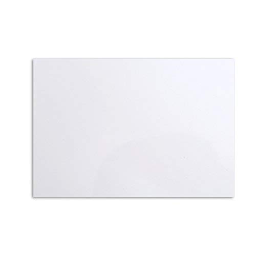 Allparts Battipenna Per Chitarra Acustica - Bianco 1-Ply, Vuoto Con Retro Adesivo, Nuovo