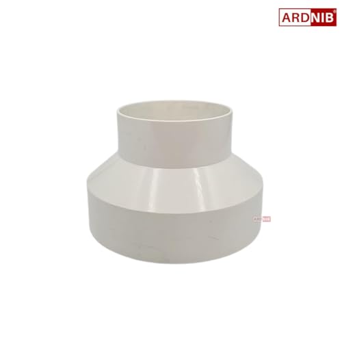 Image of abs 6 Inch to 8 inch Chimney pipe Reducer Converter Cone (6 TO 8)