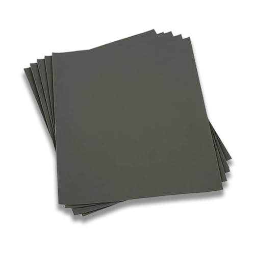 Image of Grit 150, 180, 220, 320, 600 Wet or Dry Sandpaper for surface preperation(Pack of 5)