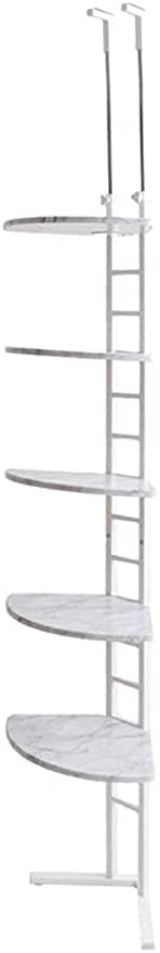 ホワイト コーナーシェルフ オープンシェルフ Amazon｜コーナー棚 本棚 コーナーラック オープンラック 収納