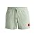 Produktbild HUGO Herren Dominica Schnell trocknende Badeshorts mit Logo-Label Hellgrün XL