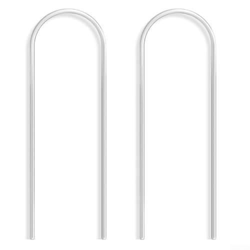 Treillis en acrylique transparent en forme de U pour support de plantes à l'intérieur et à l'extérieur, convient pour les plantes grimpantes comme le pothos, le hoya et le lierre de vigne