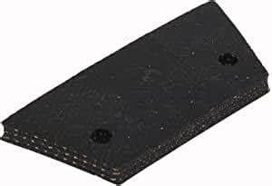 Close-up of the edge of a MaxLLTo Replacement Snow Thrower Rubber Paddle