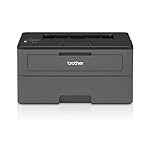 Brother HL-L2375DW Mono Laser Printer - Single Function, Wireless/USB 2.0, 2 Sided Printing, A4 Printer, Small Office/Home Office Printer, Dark Grey/Black