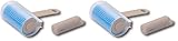 Fackelmann Our Pets Fusselrollenset – 2-teilig, 17 cm, Für Haustierbesitzer, Einfache Haarentfernung, Reinigung per Hand (Packung mit 2)