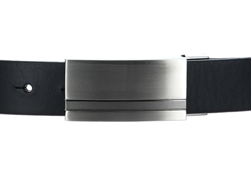 Ceinture SADDLER cuir Thisted W105 noir du bureau aux sorties