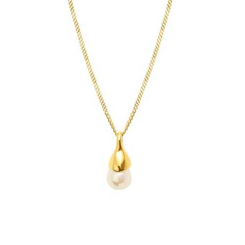 Collier pour femmes mode en acier inoxydable pour éviter la peau verte et l'oxydation du bijou