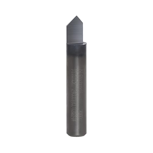 Freud "1/4"" (Dia.) V Grooving Bit with 1/4"" Shank (20-100)", perma-shield coating red, one size