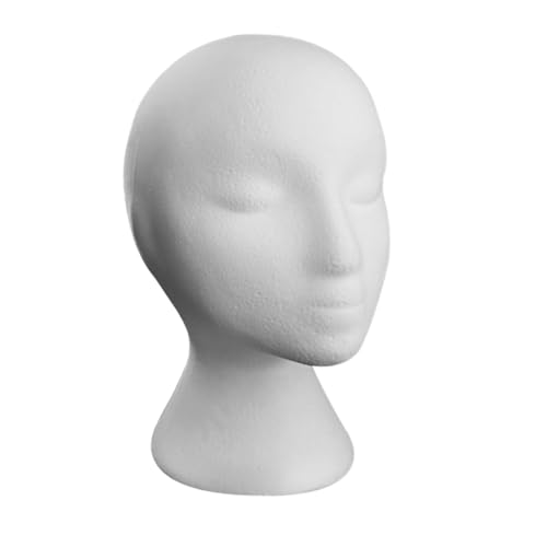 WOFASHPURET Práctica De Maniquí Para Soporte De Pelucas y Sombreros Para Salón y Casa Aleatorio Color