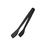 Silikon-Spatelzange – hitzebeständige, rutschfeste Kochwenderklemme, flexible Zange zum Wenden, Grillen, Braten | Breites Anwendungsspektrum: Küchenutensilien, Grill, Hausmannskost, Lebensmittelzubere