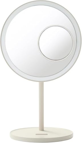 無印 良品 コードレスLEDライト付ミラー 5倍拡大鏡付 MJ-LMR1 LA1TIA4A 女優ミラー