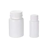 HDPE Kunststoff-Lab Chemical Fluorure Bottle, 60 ml, 5 Stück