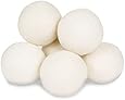 Wool Dryer Balls - Smart Sheep 6-Pack - XL Premium Natura…