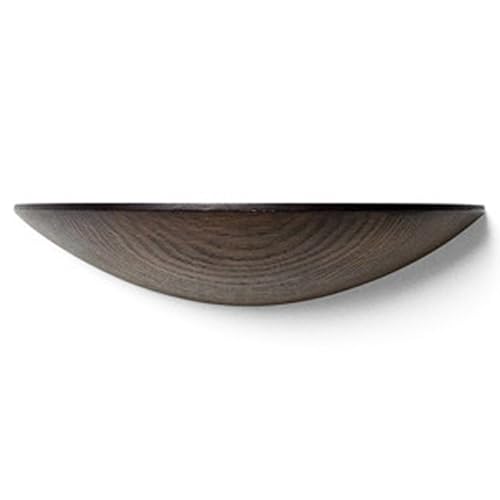 TapferBahn Estantes flotantes de Madera Maciza,Semicirculares De Madera Maciza Elegantes,Estantes Flotantes Baldas Flotantes,Capacidad de Carga Estable,Ideal para Salas de Estar y dormitorios