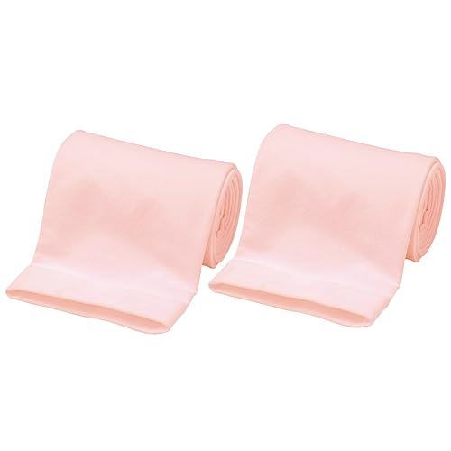 2 Pairs Ballet Tights for Girls Footless Pantyhose Ultra Soft Dance Tights for Toddler Kids 2-13 Years4