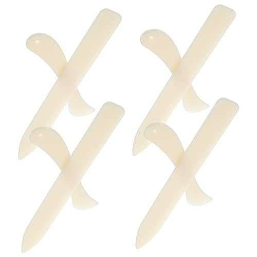 Uonlytech Plastic Bone Folder Paper Creaser Set Letter Opener Craft Tool for Card Making Bookbinding