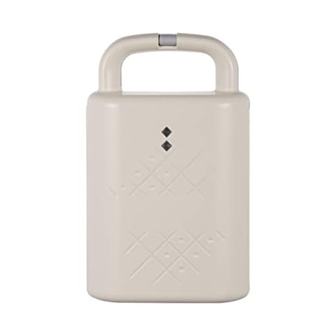 WANGTIANHU Waffle maker sandwich maker breakfast machine toaster multifunctional household small light food machine frying pancake maker,white (white) Cover
