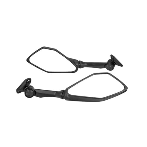 Espejos retrovisores plegables negros para moto Ninja 300 250 y ZX6R EX300 ABS 2013-2018