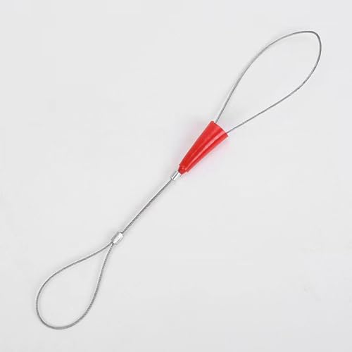 Image of Wire Lead Threading Device Cable Puller for Floor Conduit Ceiling Electrical|Electrical Wire Threading Device - 3-Layer Spring Steel Cable Puller - Universal Wire Insertion Tool for PVC