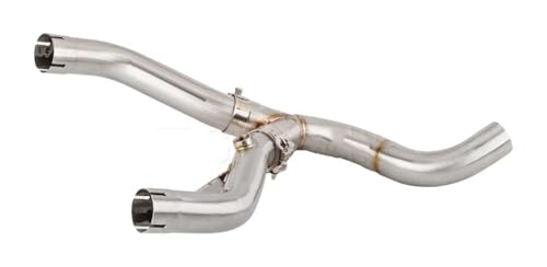 Tubo De Enlace Medio Escape De Motocicleta para B&MW R1150GS R1150 GS ADV 1999-2004 R1150R 2001-2005 R850R 2004-2007 Tubo De Eliminación De Catalizador De Escape De Motocicleta Tubo De Escape