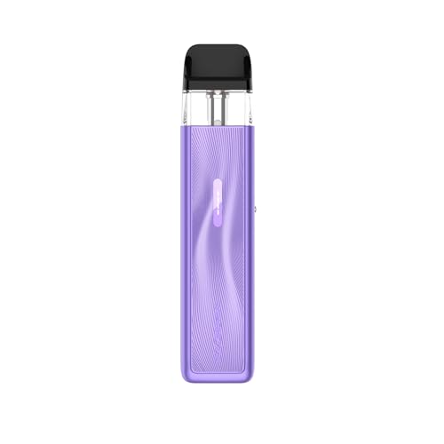 For Vaporesso XROS 5 MINI Kit 30 W (Morado) Batería 1500 mAh 3 ML Cartucho XROS Pod 0,6 Ω COREX 3.0 MTL/RDL Relleno superior doble flujo de aire Vaporizador Original - No Nicotine