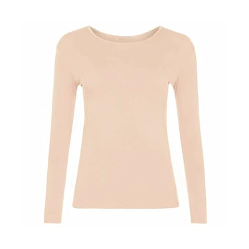 Girls Plain Tops Long Sleeve T-Shirt Boys Basic Tee Top Round Neck 5-14 Years