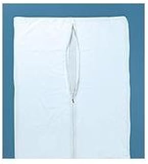 Busse Post Mortem Bag KIT With Straight Zipper Style and 3 Tags, Adult, White, 10/CS